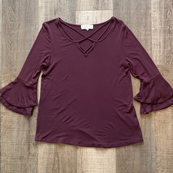 PURPLE TOP - Picture 2 of 6